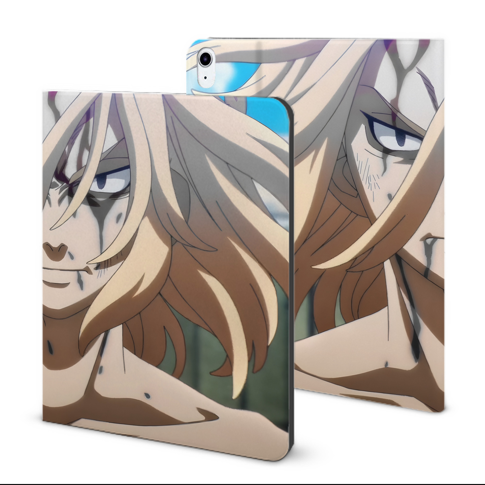 （画像用） 東京リベンジャーズ Tokyo Revengers IPad ケース ブック型 PUレザー TPU 耐衝撃 軽量 薄型 ペン収納なし 全面保護 IPad 各モデル対応